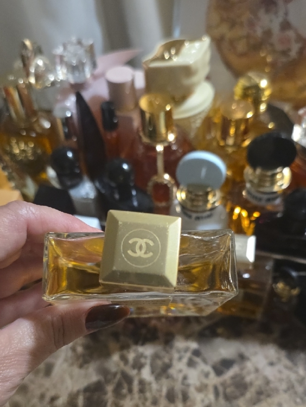 CHANEL Gabrielle Essence Perfume - Gold and Amber Bottle - Picture 4 of 5